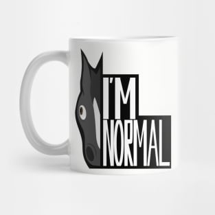 Normal Horse - "I'm Normal" Mug